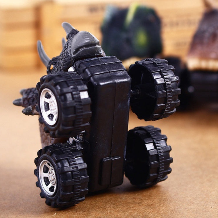 3 piezas de regalo para niños, modelo de coche de juguete de dinosaurio, Mini coche de juguete extraíble