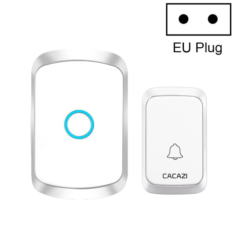 CACAZI A50 1 Por 1 Timbre Musical Inalámbrico Sin Batería, US Plug, EU Plug, UK Plug