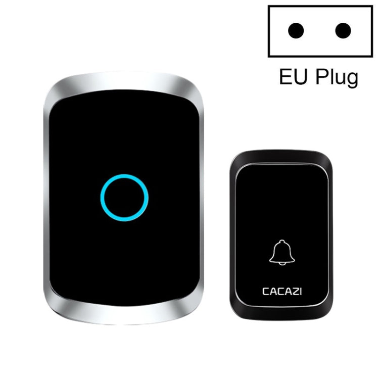 CACAZI A50 1 Por 1 Timbre Musical Inalámbrico Sin Batería, US Plug, EU Plug, UK Plug