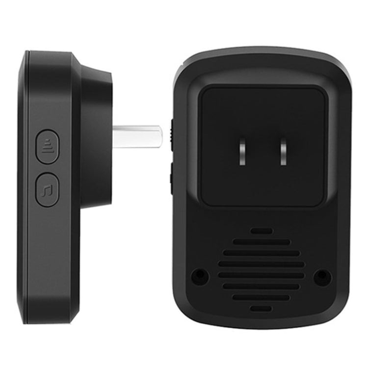 CACAZI 1 para 3 alarma de timbre inalámbrico inteligente con recordatorio de Sensor de apertura de puerta de tipo dividido, US Plug, EU Plug, UK Plug, AU Plug