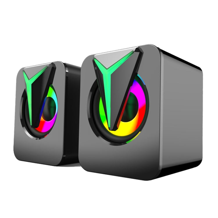 Altavoz de computadora de escritorio con iluminación colorida RGB FT-25-1