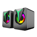 Altavoz de computadora de escritorio con iluminación colorida RGB FT-25-1