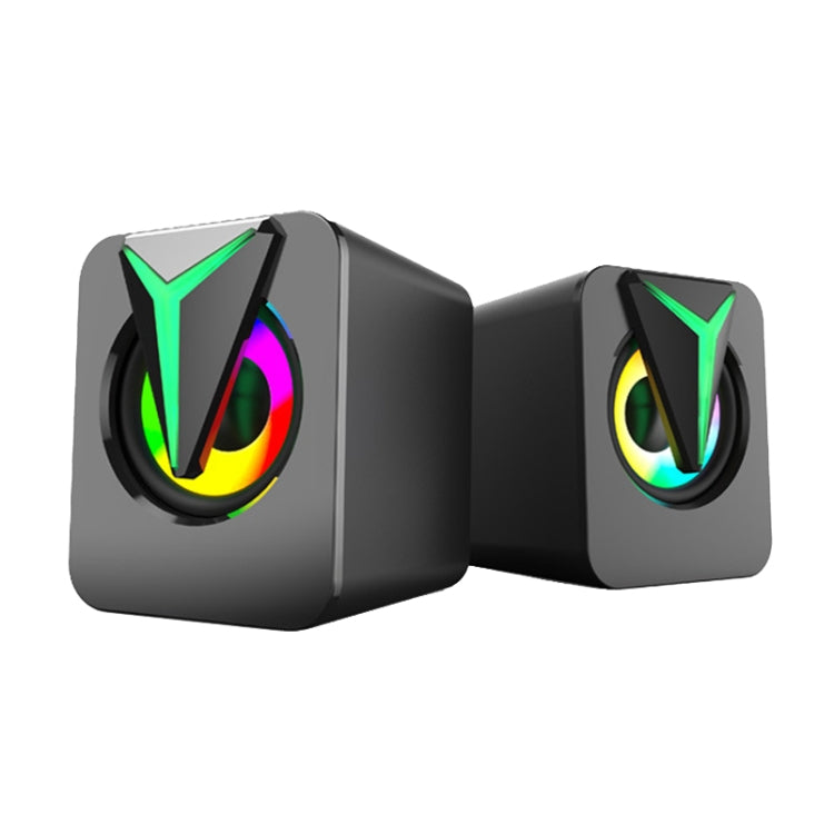 Altavoz de computadora de escritorio con iluminación colorida RGB FT-25-1