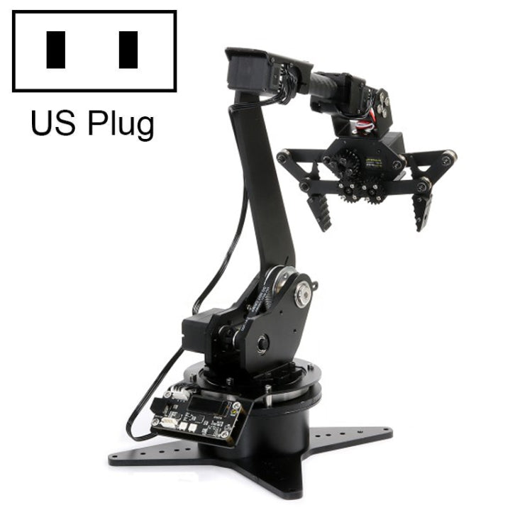 Waveshare High-Torque Serial Bus Servo, kit de brazo robótico de escritorio, basado en ESP32, 5 DOF, US Plug, EU Plug, UK Plug