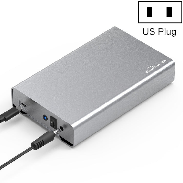Blueendless U35Q Caja de disco duro móvil de metal completo de 3,5 pulgadas Tipo-C / Usb3.0 SATA Serial Desktop PC Caja de disco duro externo, US Plug (USB 3.0 ), EU Plug (USB 3.0 ), UK Plug (USB 3.0 ), AU Plug (USB 3.0 ), US Plug (TYPE-C)             ...