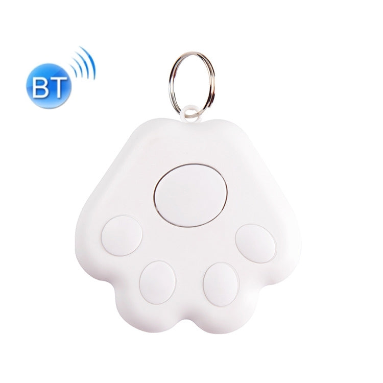 2 uds HYC-09 pata de perro Bluetooth dispositivo antipérdida localizador de seguimiento de mascotas llavero búsqueda inteligente alarma bidireccional, Dog Paw Black, Dog Paw White, Dog Paw Light Blue, Dog Paw Green, Dog Paw Pink, Dog Paw Red           ...