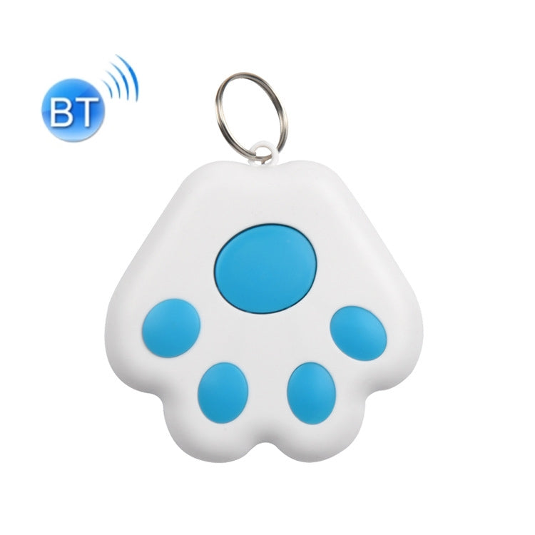 2 uds HYC-09 pata de perro Bluetooth dispositivo antipérdida localizador de seguimiento de mascotas llavero búsqueda inteligente alarma bidireccional, Dog Paw Black, Dog Paw White, Dog Paw Light Blue, Dog Paw Green, Dog Paw Pink, Dog Paw Red           ...