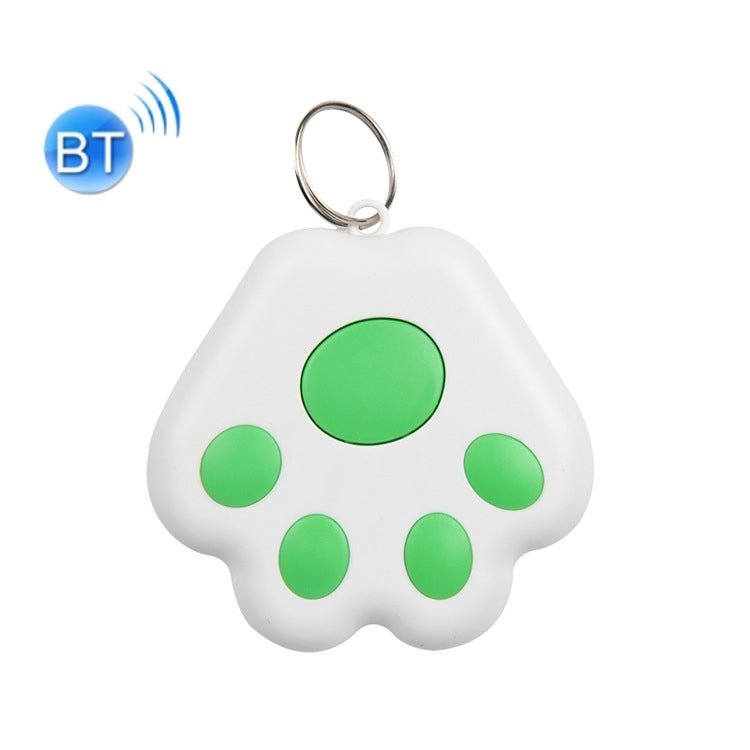 2 uds HYC-09 pata de perro Bluetooth dispositivo antipérdida localizador de seguimiento de mascotas llavero búsqueda inteligente alarma bidireccional, Dog Paw Black, Dog Paw White, Dog Paw Light Blue, Dog Paw Green, Dog Paw Pink, Dog Paw Red           ...