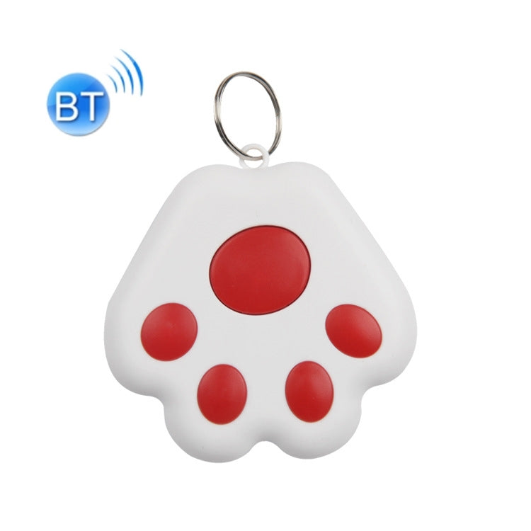 2 uds HYC-09 pata de perro Bluetooth dispositivo antipérdida localizador de seguimiento de mascotas llavero búsqueda inteligente alarma bidireccional, Dog Paw Black, Dog Paw White, Dog Paw Light Blue, Dog Paw Green, Dog Paw Pink, Dog Paw Red           ...