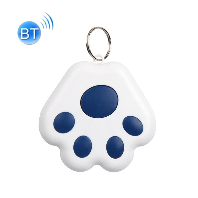 2 uds HYC-09 pata de perro Bluetooth dispositivo antipérdida localizador de seguimiento de mascotas llavero búsqueda inteligente alarma bidireccional, Dog Paw Black, Dog Paw White, Dog Paw Light Blue, Dog Paw Green, Dog Paw Pink, Dog Paw Red           ...
