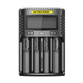 Cargador de batería de litio rápido NITECORE, enchufe de EE. UU., UMS4, UMS2