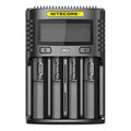 La pantalla LCD inteligente NITECORE activa automáticamente la reparación del cargador USB de 4 ranuras