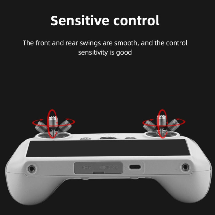 Mando a distancia original DJI Mini 3 Pro con pantalla Joystick de aleación de aluminio Controlador de velocidad
