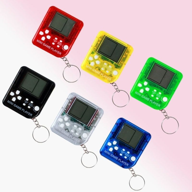 4 PCS Handheld Mini Game Console Toy Classic Brick Game Console con llavero, 4 PCS Mini Game Console