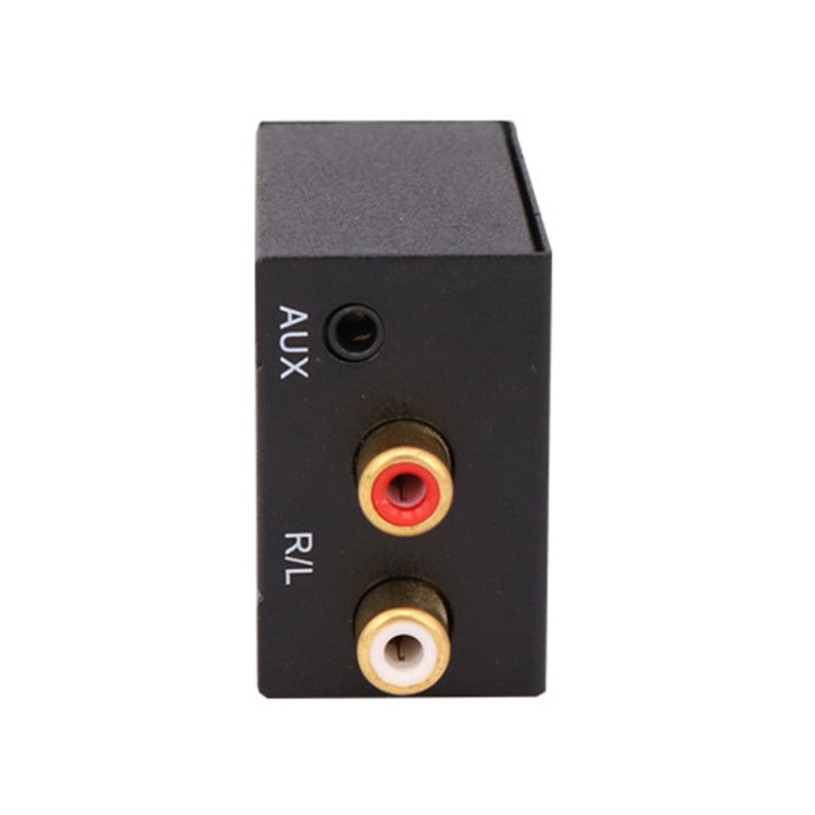 Señal de fibra óptica coaxial digital KYHD48 a convertidor de salida de audio analógico de 3,5 mm, enchufe de EE. UU., Spdif to 2RCA+3.5mm