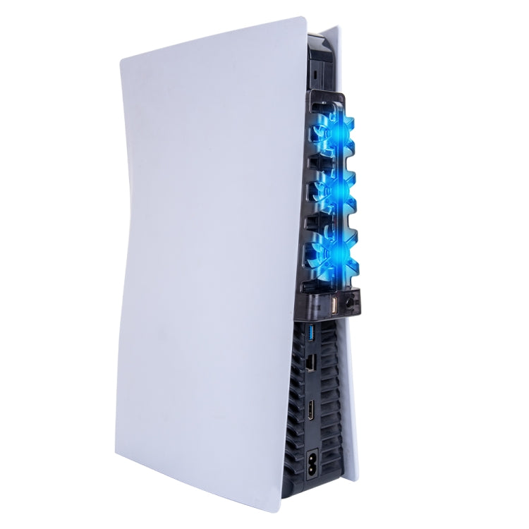DOBE TP5-1523 El ventilador de refrigeración trasero Blu-Ray Fan Host para PS5, TP5-1523