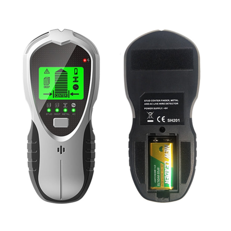 SH201 4 en 1 Detector de metales digital multifuncional Detector de pared