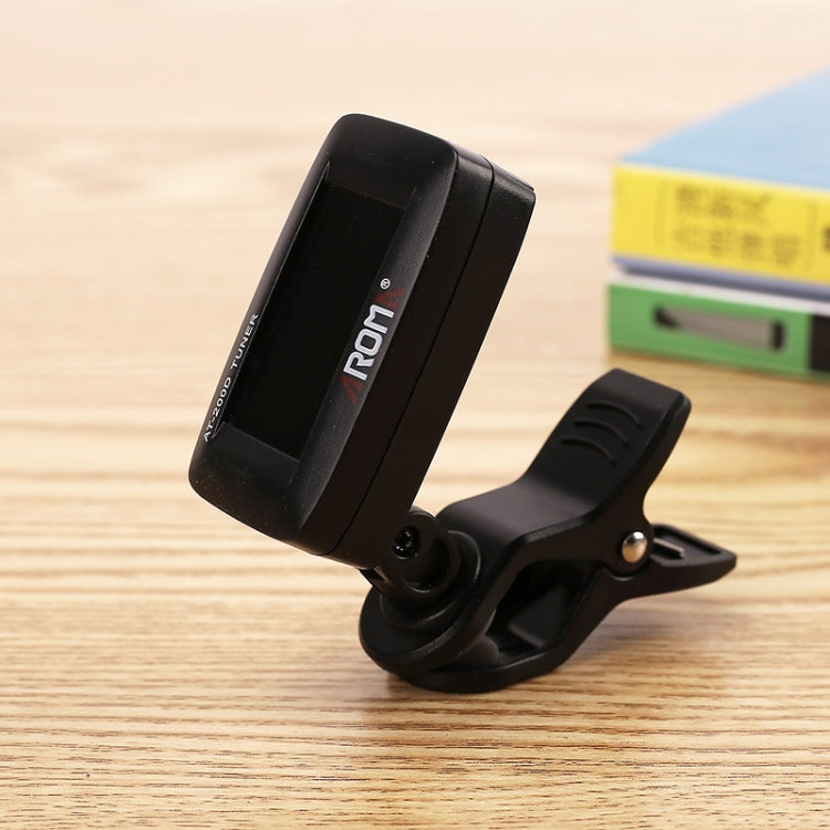 Afinador de guitarra AROMA, ukelele, violín, bajo, multifunción, afinador electrónico, AT-01A, AT-200D