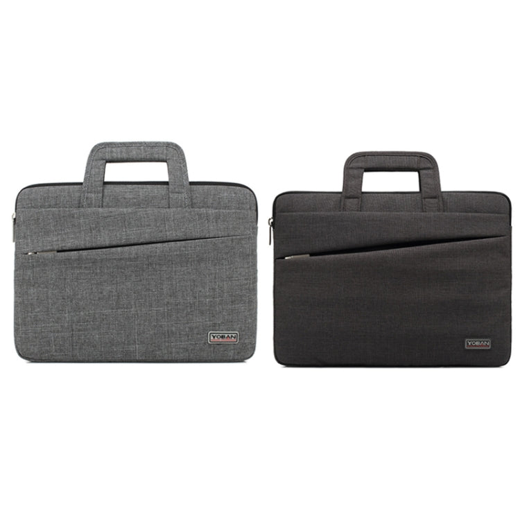 YOBAN Y-923-1 Bolsa para computadora portátil informal Bolsa impermeable para tableta de negocios, 14 inch