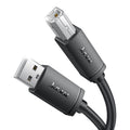 3 cables de datos de impresión USB Jasoz con núcleo de cobre sin oxígeno, longitud del cable:, 0.5m, 1m, 1.5m, 2m, 3m, 5m, 8m, 10m