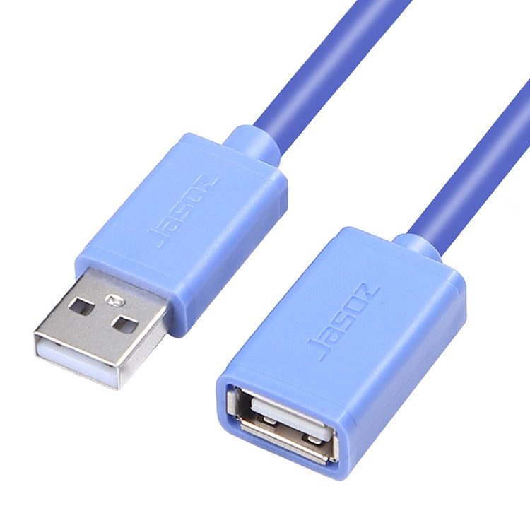 3 uds Jasoz USB macho a hembra cable de datos de extensión de núcleo de cobre sin oxígeno, Black 0.5m, Black 1m, Black 1.5m, Black 2m, Black 3m, Black 5m, Dark Blue 0.5m, Dark Blue 1m, Dark Blue 1.5m, Dark Blue 2m, Dark Blue 3m, Dark Blue 5m, Black 8m ...