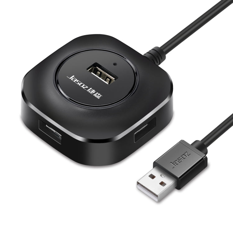 HUB de 4 puertos USB 2.0 de alta velocidad Jasoz 1 a 4 HUB de acoplamiento, Black 0.3m, Black 0.5m, Black 1.2m, White 0.3m, White 0.5m, White 1.2m