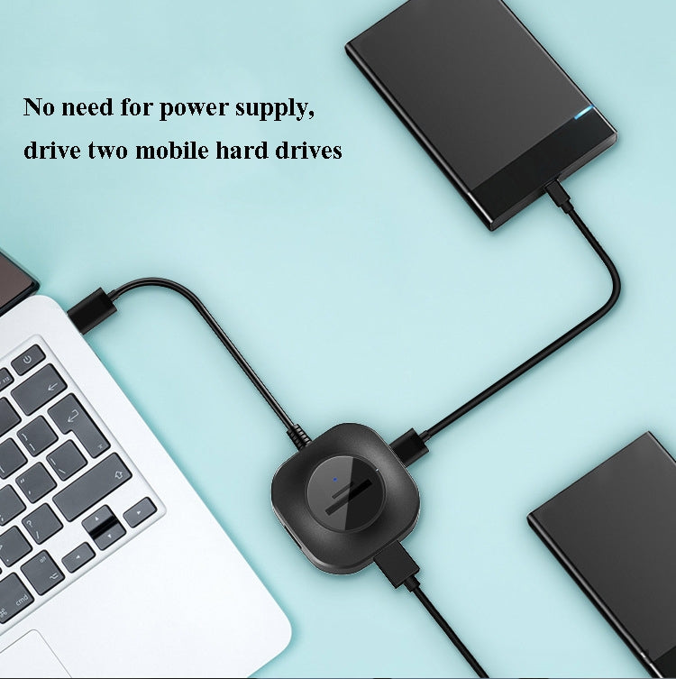 3 puertos USB + lector de tarjetas TF/SD para ordenador portátil, divisor de concentrador de alta velocidad, H25-2.0, H25-3.0