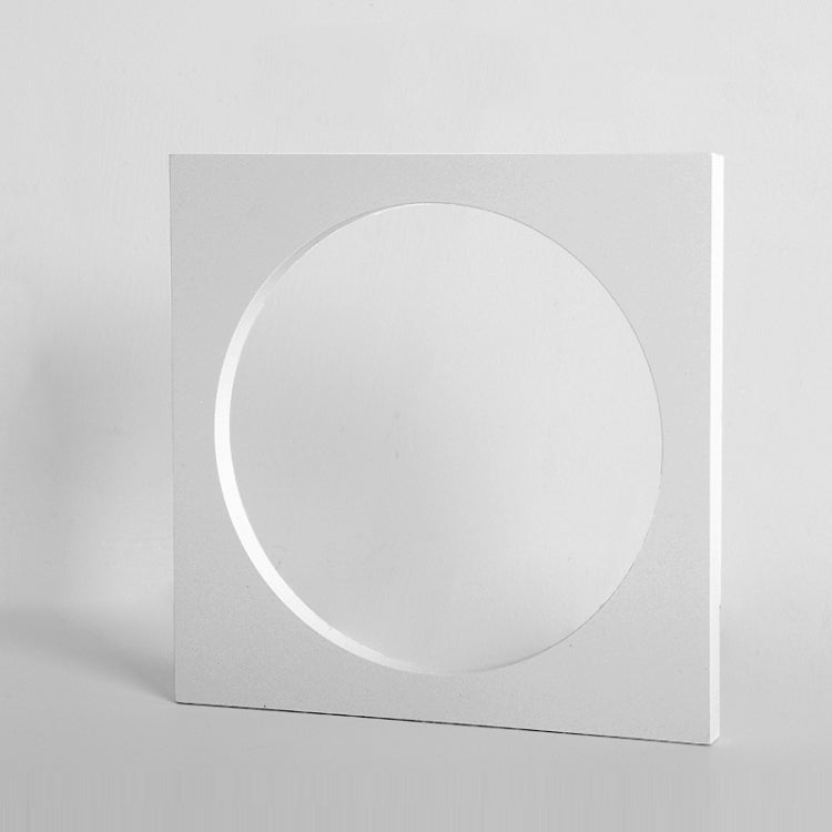 Accesorios de cámara de polígono geométrico de madera maciza Adornos de fotografía creativos, Flat Ladder, Square Hollow Circle, Hexagon+Hollow Hexagon, Dual Circular Rings, Round+Ring, Hollow Square Ring Round, Solid Circulars, 5-layer Combined Ladder...