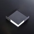 Adornos de placa de fondo de fotografía de accesorios de fotografía geométrica de acrílico transparente, 2 PCS Square 8x8x1.5cm, Square 12x12x1.5cm, 2 PCS Round 8x1.5cm, Round 12x1.5cm, Rectangular 15x8x1.5cm, Rectangular 20x12x1.5cm                   ...