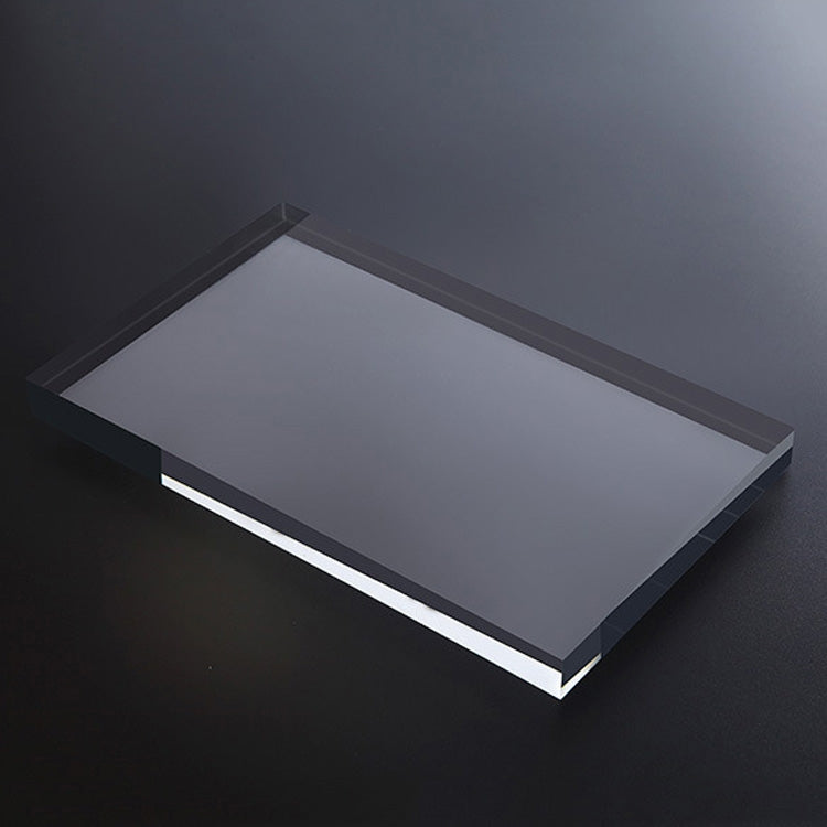 Adornos de placa de fondo de fotografía de accesorios de fotografía geométrica de acrílico transparente, 2 PCS Square 8x8x1.5cm, Square 12x12x1.5cm, 2 PCS Round 8x1.5cm, Round 12x1.5cm, Rectangular 15x8x1.5cm, Rectangular 20x12x1.5cm                   ...