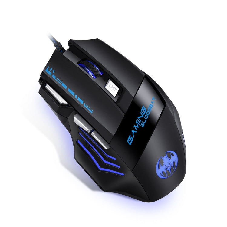 GAMING BLOODBAT GM02 7 teclas USB con cable Optoelectrónica Juego Ratón Digital Respiratorio Luces Ratón