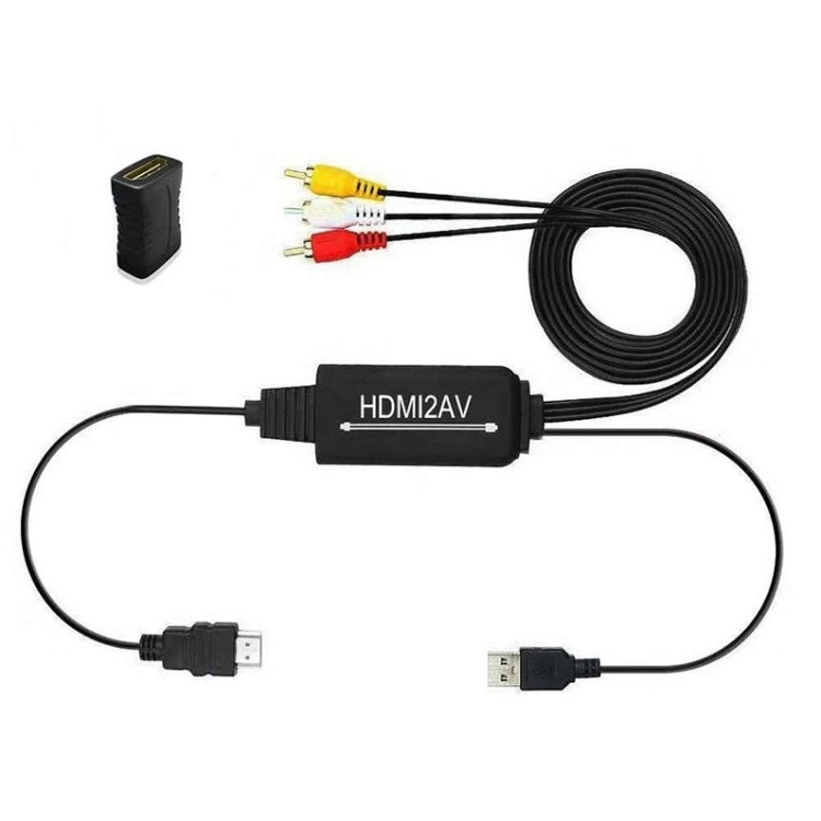 Especificaciones del convertidor de HDMI a AV RL-HTAL1:, Male to Male Confinement, Male to Male Confinement + HDMI Converter, Female to Male Split