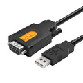 Cable serie D.Y.TECH USB a DB9 RS232COM, especificación:, FT232 1.5m, PL2303 1.5m