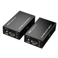 1 par de amplificador de señal HW-YD60 HDMI Extender 1080P, distancia efectiva: 60 m, enchufe de la UE