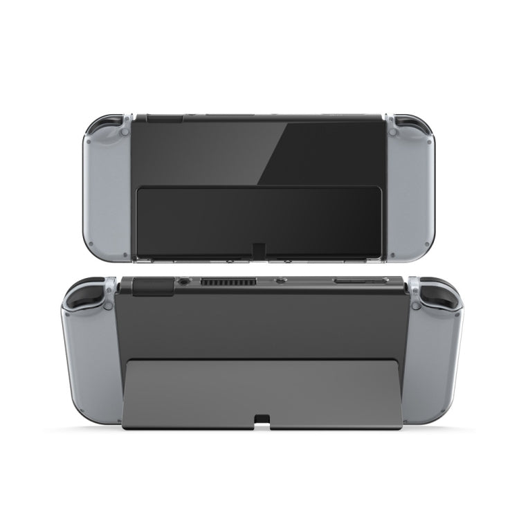 DOBE Game Handle Funda de cristal transparente Funda protectora de TPU para consola Switch OLED, TNS-1133C