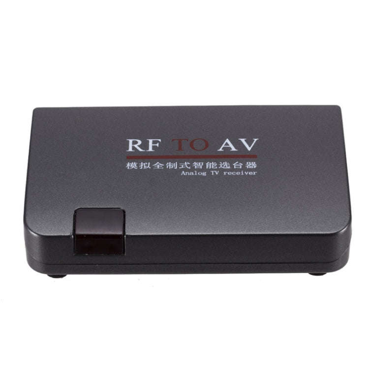 Extensor de canal de selector de canal de TV convertidor de RF a AV, compatible con estándar completo