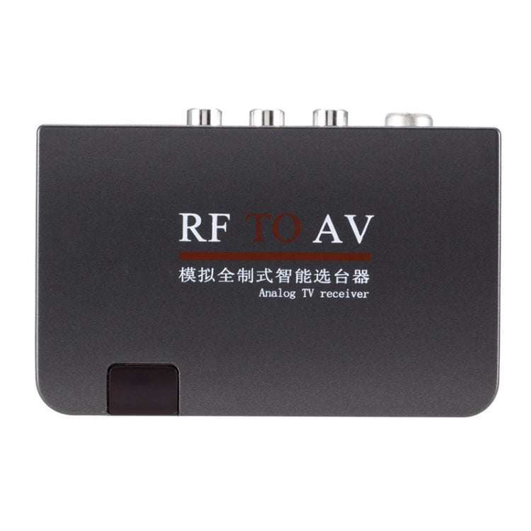 Extensor de canal de selector de canal de TV convertidor de RF a AV, compatible con estándar completo