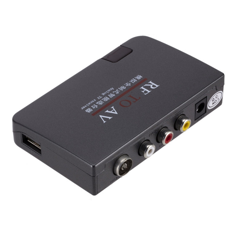 Extensor de canal de selector de canal de TV convertidor de RF a AV, compatible con estándar completo