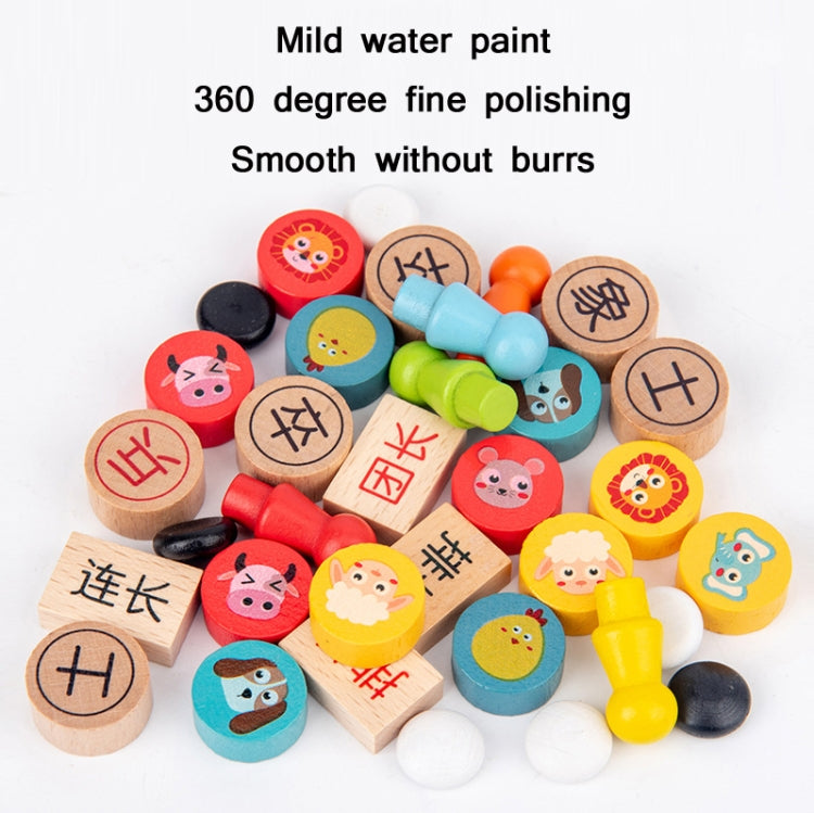 Juguete de tablero de rompecabezas interactivo para padres e hijos multifuncional de madera para niños, especificación del conjunto:, 2 In 1 Hocker + Flying Chess, 2 In 1 Hockey + Five Sorrows, 4 In 1 Chess, 6 In 1 Chess, 8 In 1 Chess