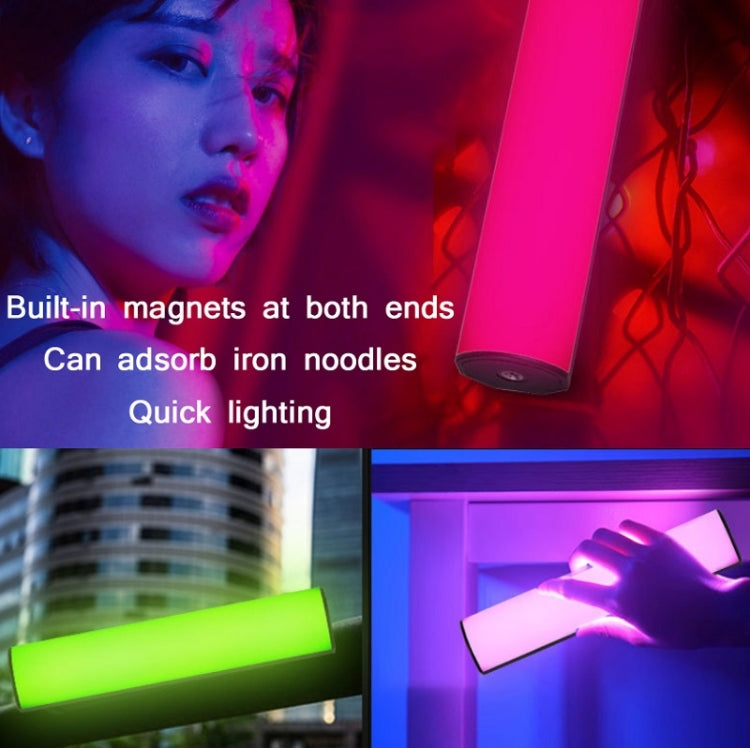 W200 RGB Fotografía al aire libre Luz de relleno de mano Luz de palo de atmósfera LED