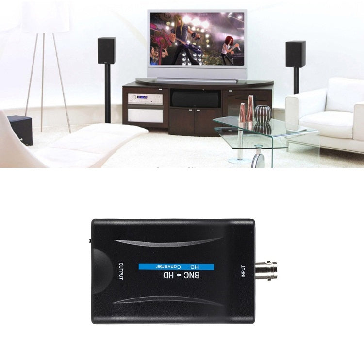 Convertidor de audio y video ZHQ015 BNC a HD Pantalla de conversión coaxial de monitoreo HD 1080P, BNC to HDMI