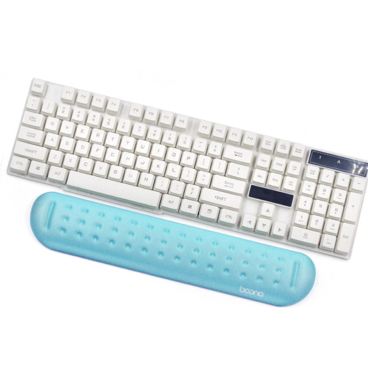 Baona Silicona Memoria Algodón Muñequera Masaje Agujero Teclado Mouse Pad, Estilo:, Mouse Pad (Blue), Mouse Pad (Gray), Mouse Pad (Black), Mouse Pad (Pink), Medium Keyboard Rest (Blue), Medium Keyboard Rest (Gray), Medium Keyboard Rest (Black)         ...