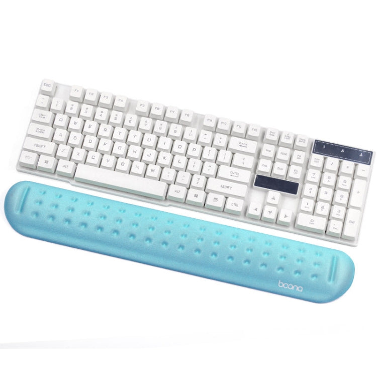Baona Silicona Memoria Algodón Muñequera Masaje Agujero Teclado Mouse Pad, Estilo:, Mouse Pad (Blue), Mouse Pad (Gray), Mouse Pad (Black), Mouse Pad (Pink), Medium Keyboard Rest (Blue), Medium Keyboard Rest (Gray), Medium Keyboard Rest (Black)         ...