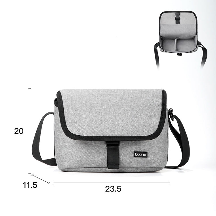 Baona BN-H013 Bolso de hombro para cámara Bolso de almacenamiento para lentes SLR, BN-H013 (Gray), BN-H013 (Black)