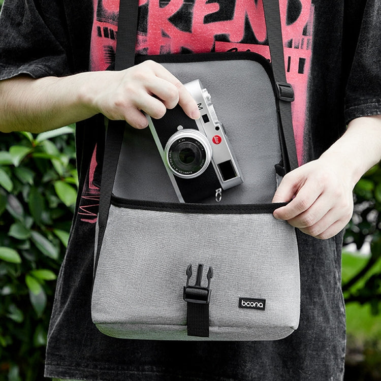 Baona BN-H013 Bolso de hombro para cámara Bolso de almacenamiento para lentes SLR, BN-H013 (Gray), BN-H013 (Black)