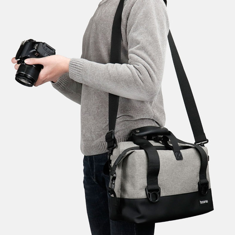 Baona BN-H014 SLR Camera Shoulder Bag Bolsa protectora impermeable de almacenamiento digital, BN-H014 (Gray)