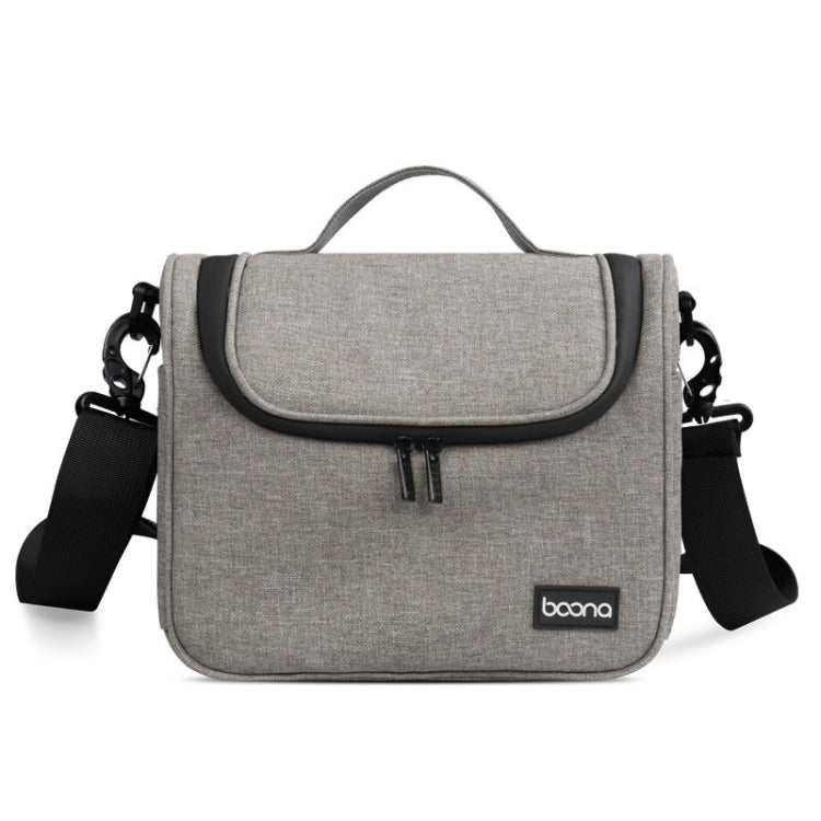 Baona BN-H011 Bolsa para cámara réflex digital Bolsa de hombro para almacenamiento de lentes, BN-H011 (Black), BN-H011 (Gray)