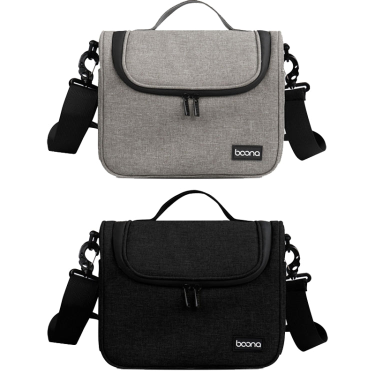 Baona BN-H011 Bolsa para cámara réflex digital Bolsa de hombro para almacenamiento de lentes, BN-H011 (Black), BN-H011 (Gray)