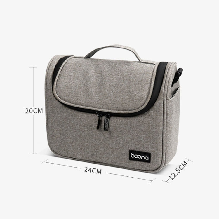 Baona BN-H011 Bolsa para cámara réflex digital Bolsa de hombro para almacenamiento de lentes, BN-H011 (Black), BN-H011 (Gray)