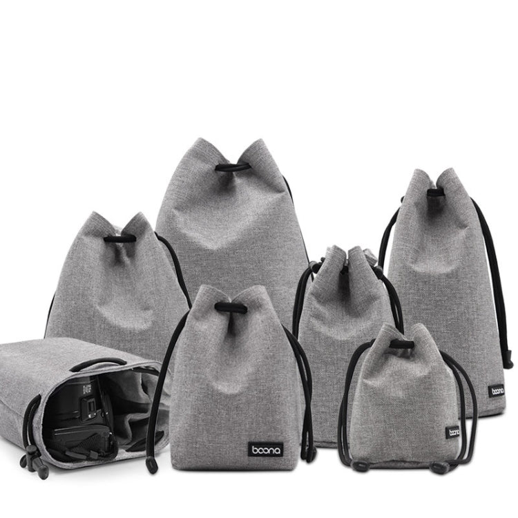Benna impermeable SLR cámara lente bolsa lente cubierta protectora bolsa bolsa, Round Small, Round Medium, Round Large, Square Small, Square Medium, Square Large